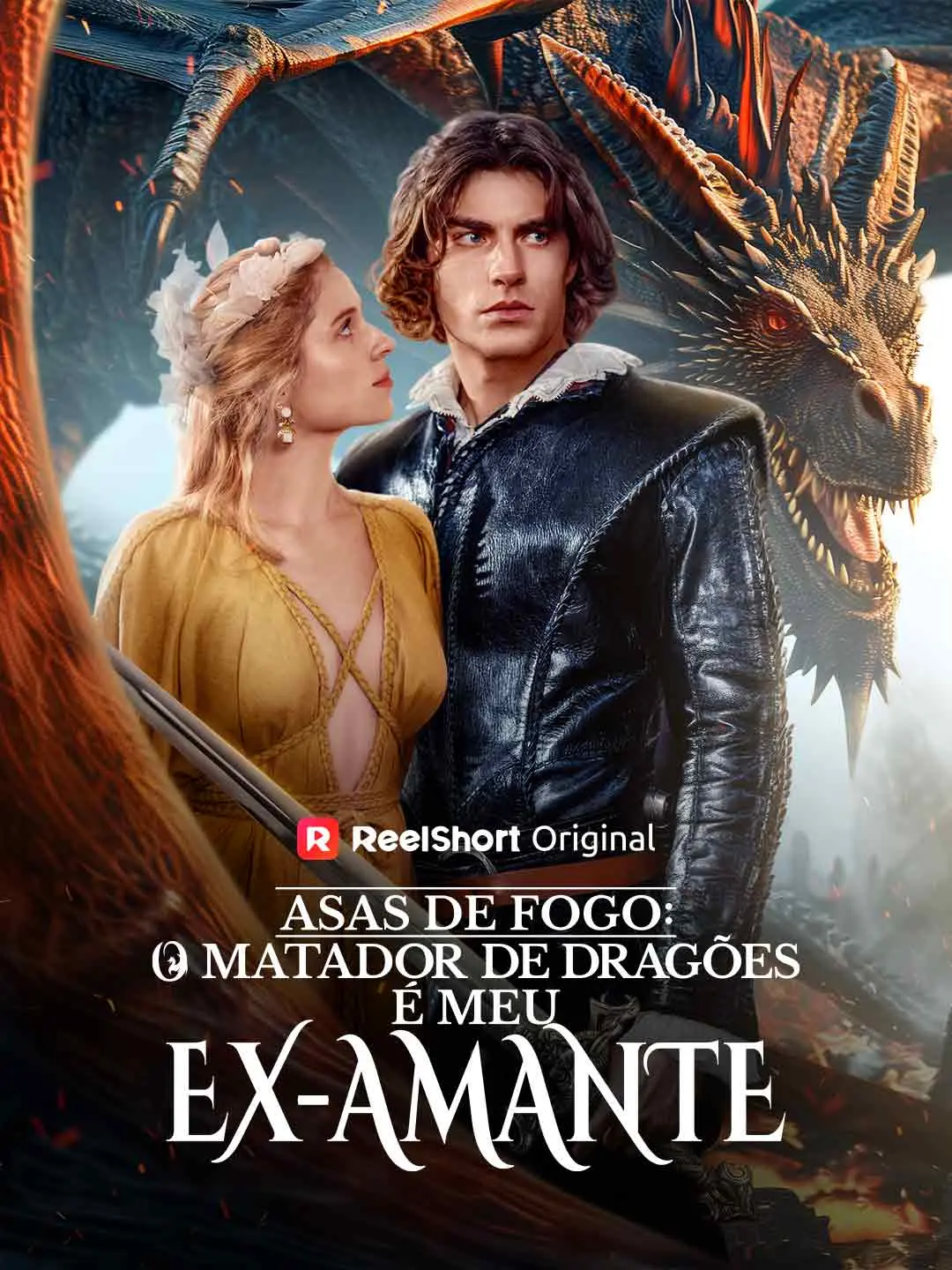 Capa da minissérie Asas de Fogo: O Matador de Dragões é Meu Ex-Amante