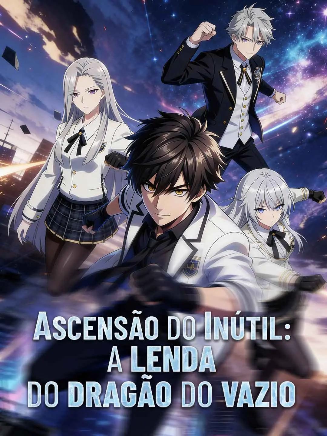 Capa da minissérie Ascensão do Inútil: A Lenda do Dragão do Vazio