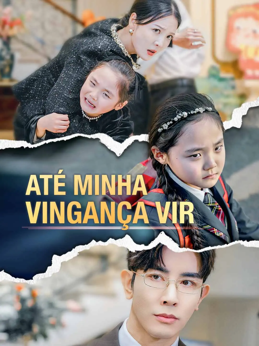 Capa da minissérie Até Minha Vingança Vir