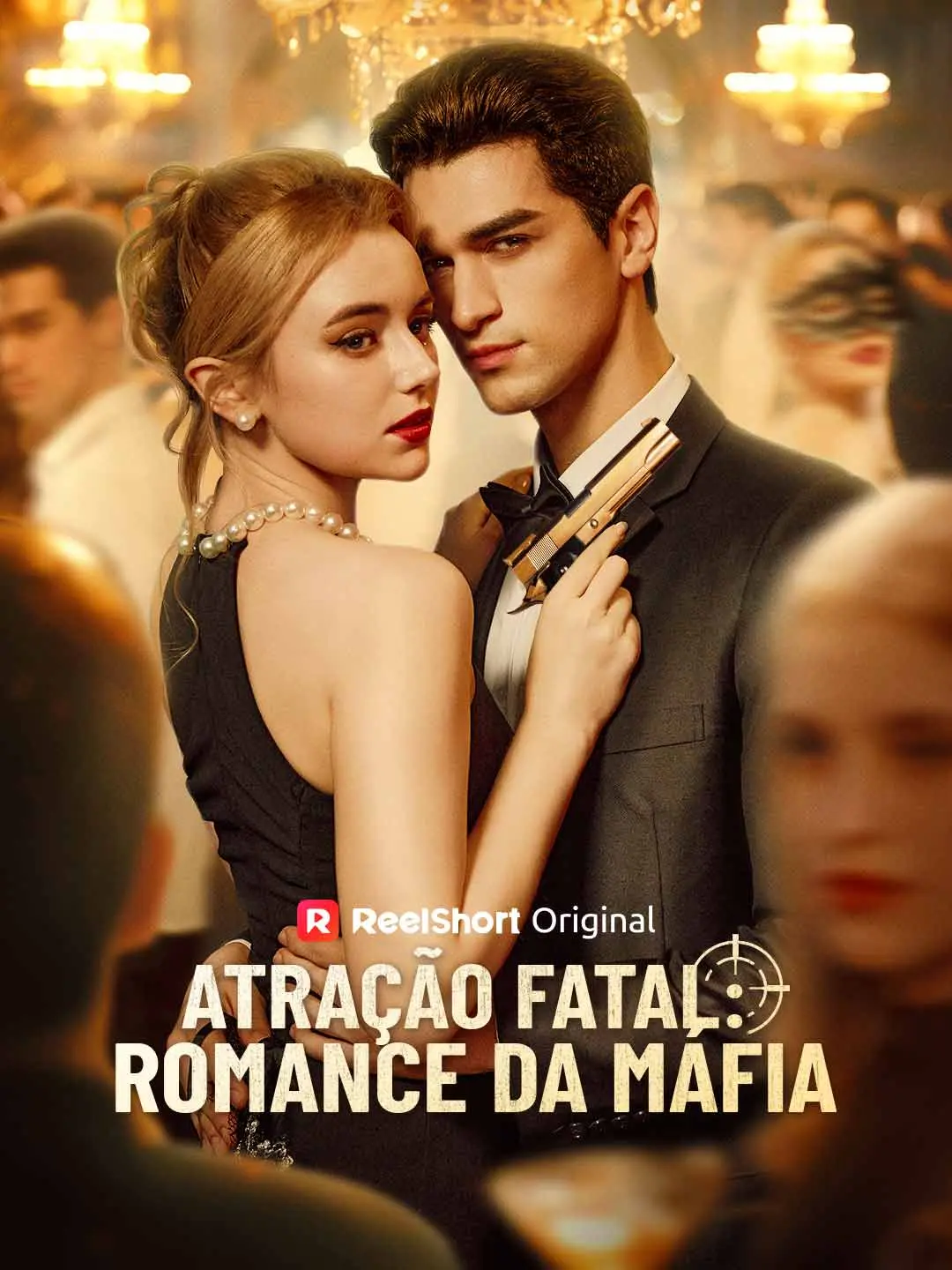 Capa da minissérie Atração Fatal: Romance da Máfia