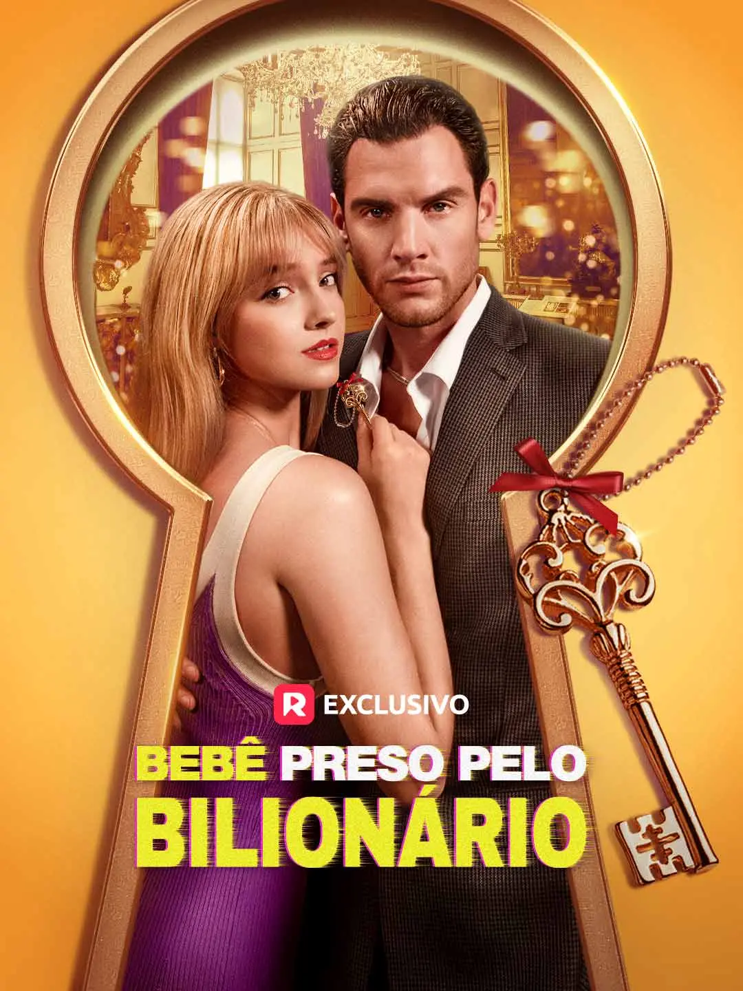 Capa da minissérie Bebê Preso pelo Bilionário