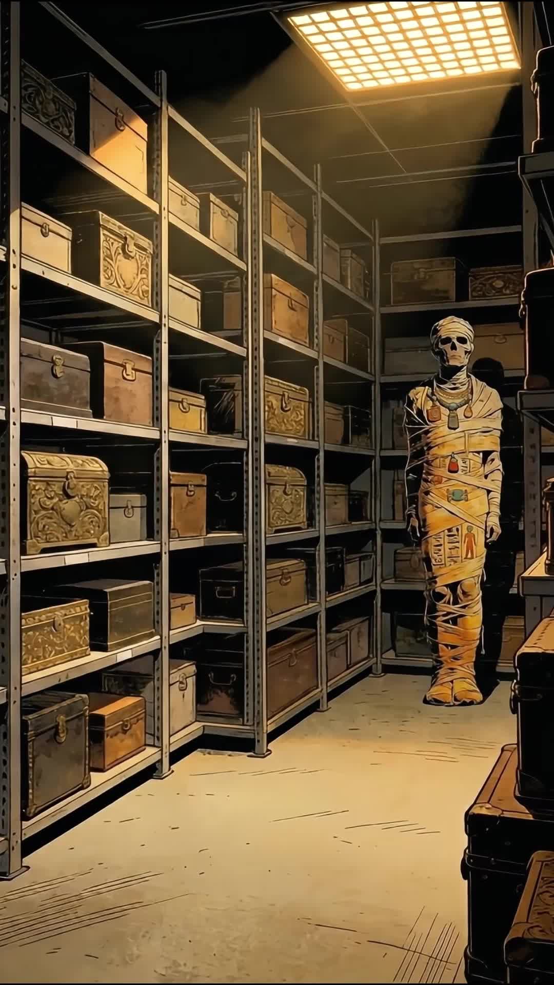 Episódio 1 de Beijo do Faraó: Meu Colega de Quarto