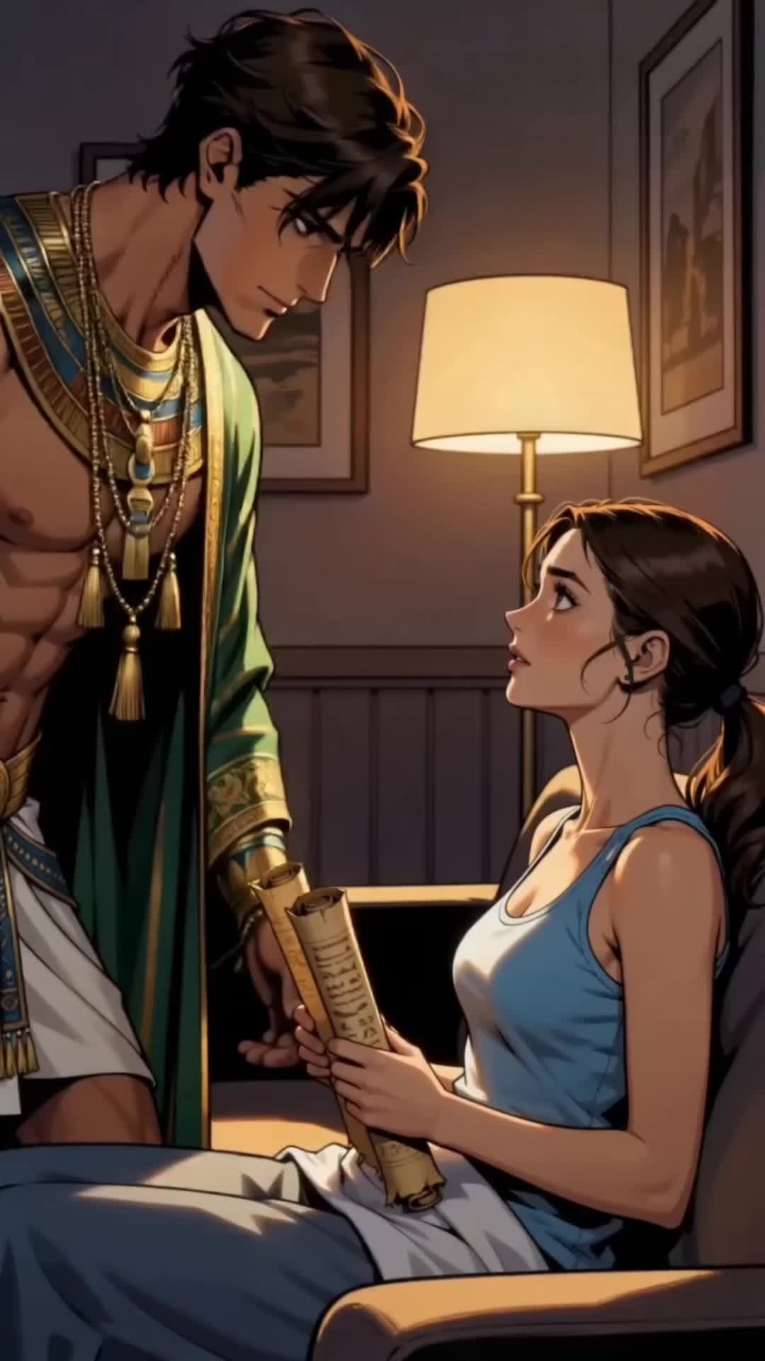 Episódio 25 de Beijo do Faraó: Meu Colega de Quarto