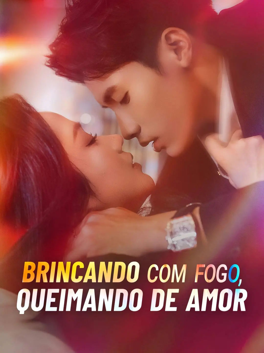 Capa da minissérie Brincando com fogo, queimando de amor