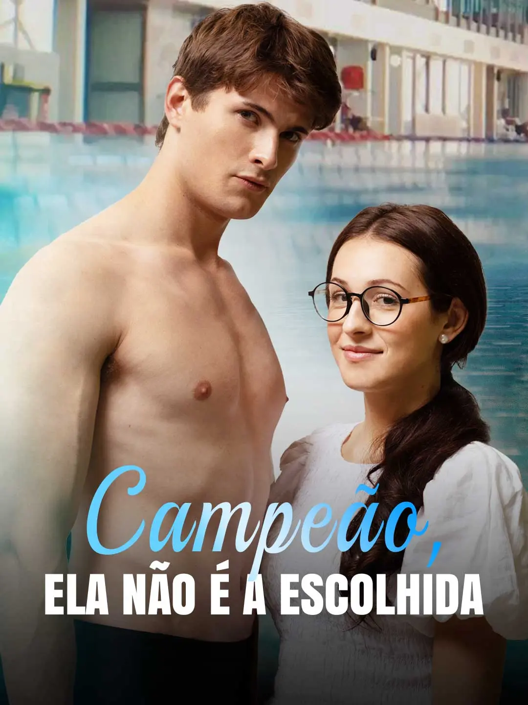 Capa da minissérie Campeão, ela não é a escolhida