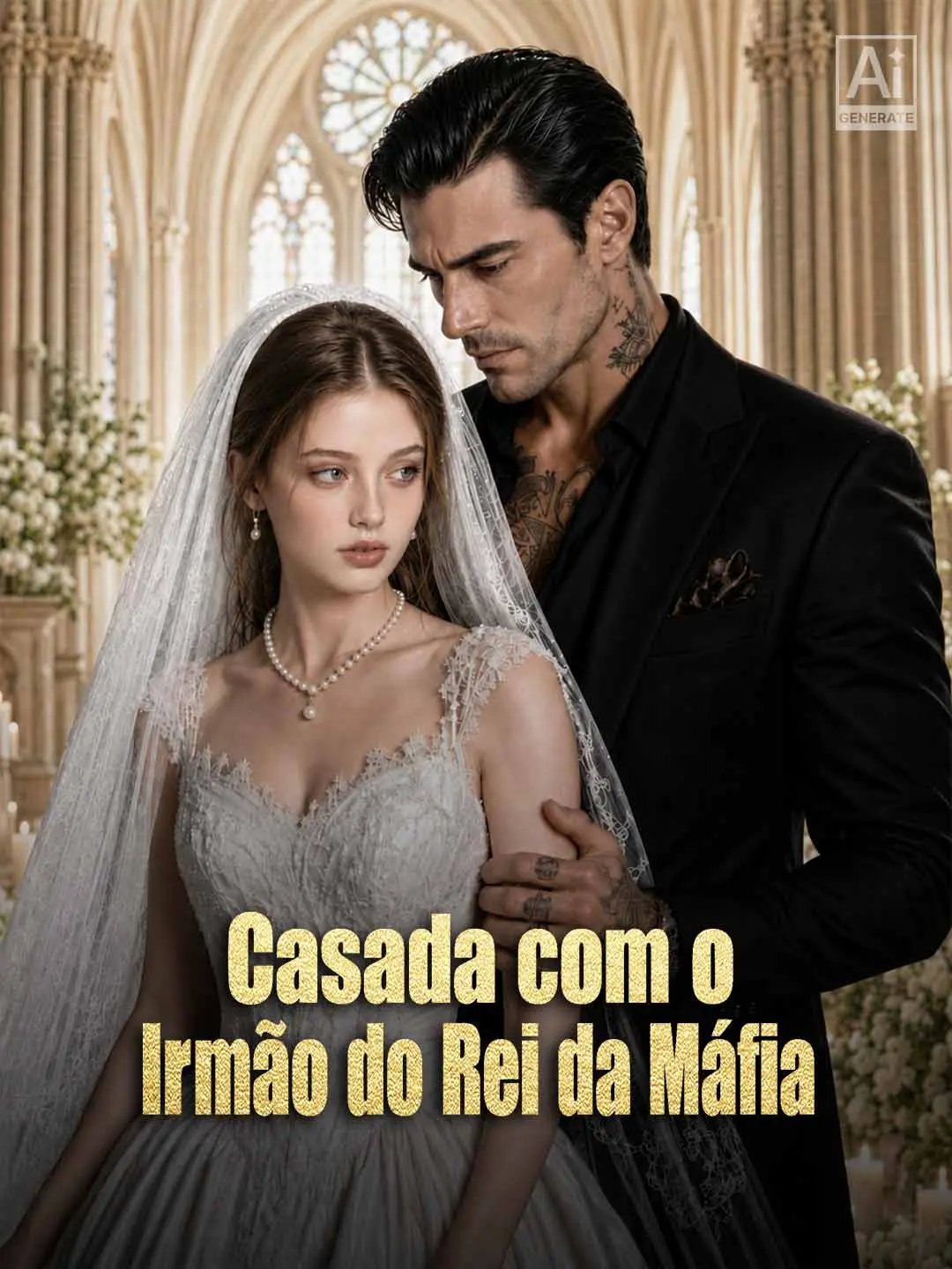 Capa da minissérie Casada com o Irmão do Rei da Máfia