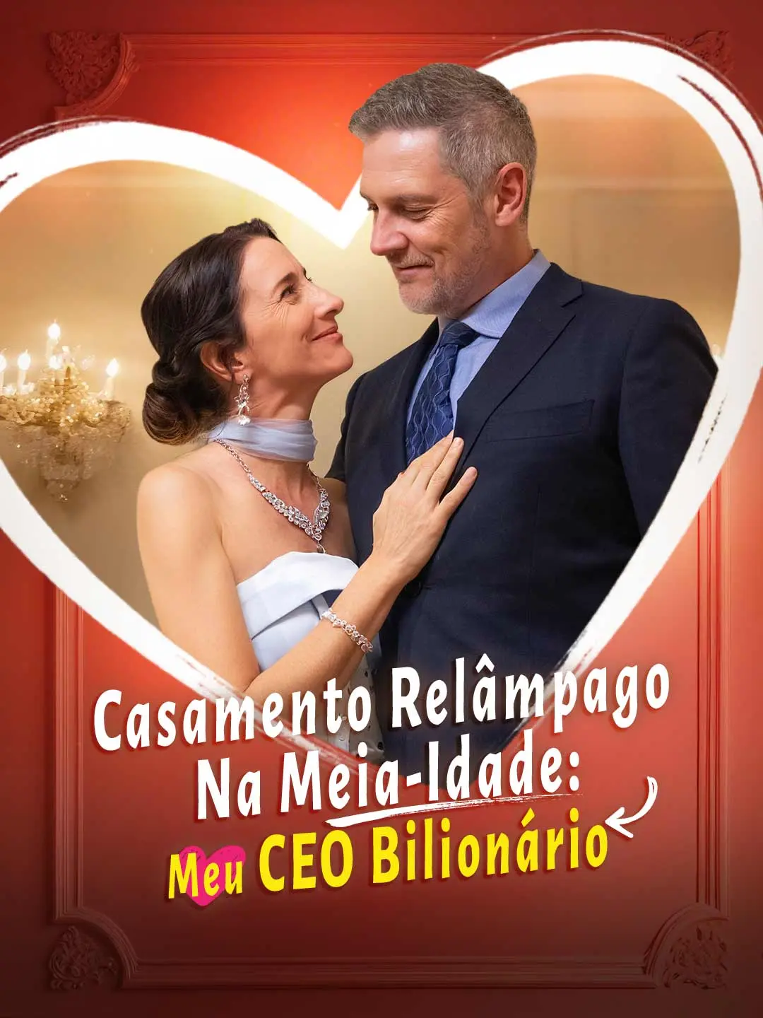 Capa da minissérie Casamento Relâmpago na Meia-Idade: Meu CEO Bilionário