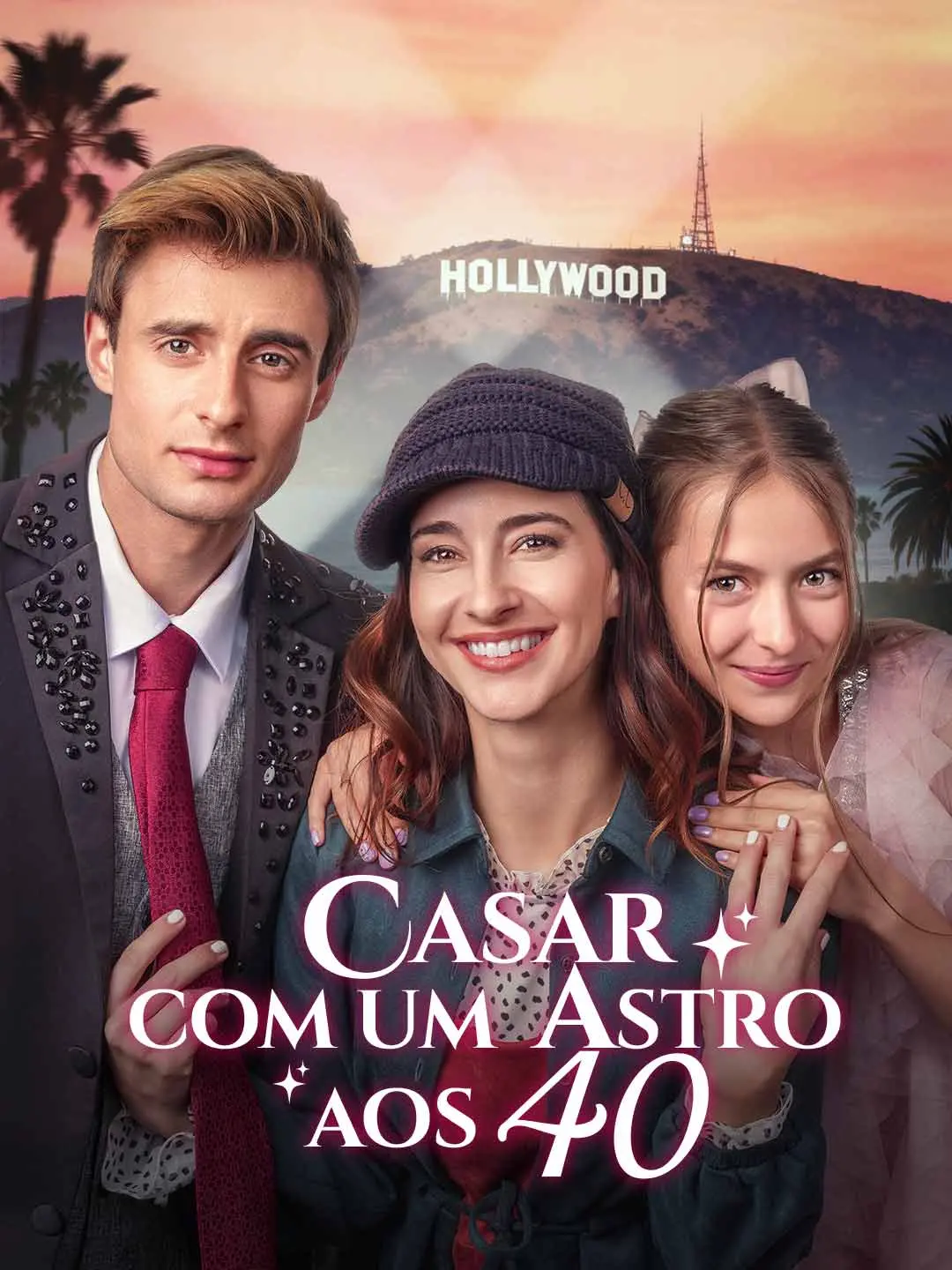 Capa da minissérie Casar com um Astro aos 40