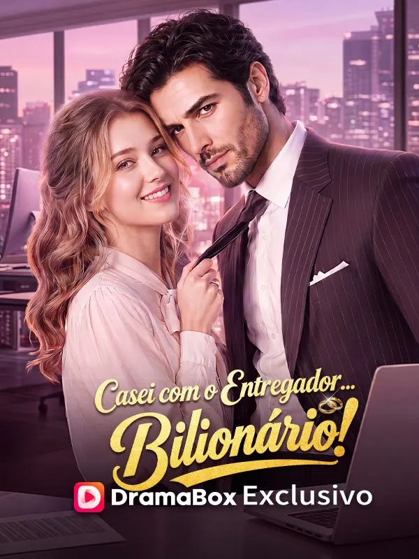 Capa da minissérie Casei com o Entregador... Bilionário!