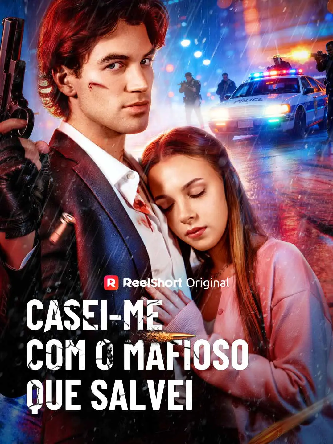 Capa da minissérie Casei-me com o Mafioso que Salvei