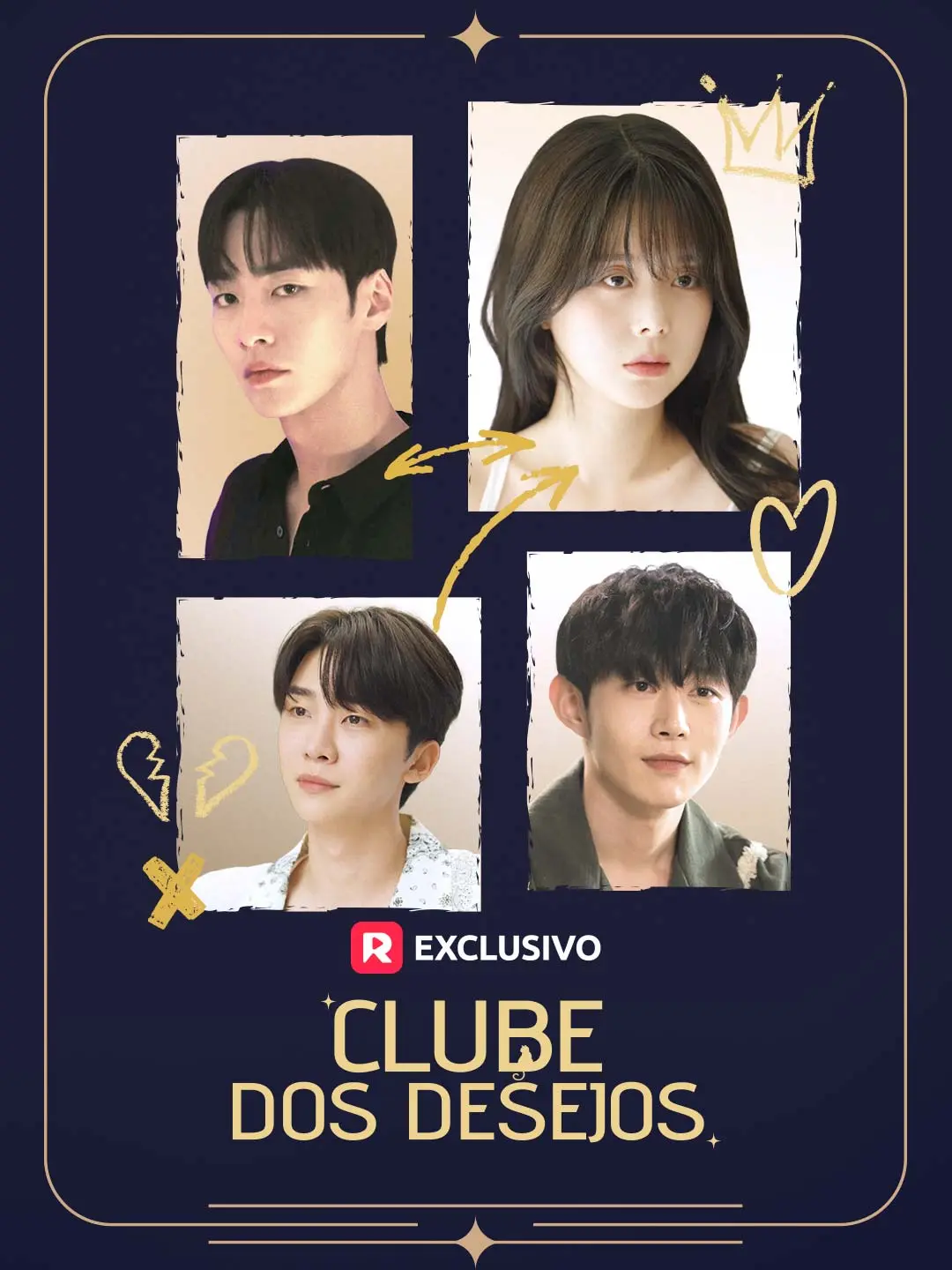 Capa da minissérie Clube dos desejos