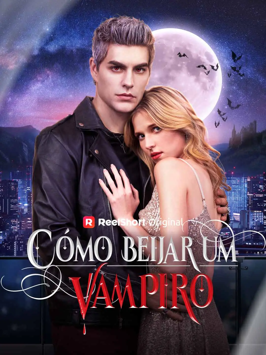 Capa da minissérie Como Beijar um Vampiro