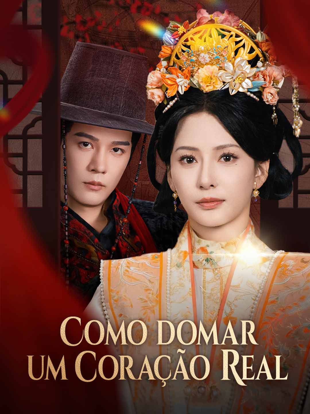 Capa da minissérie Como domar um coração real
