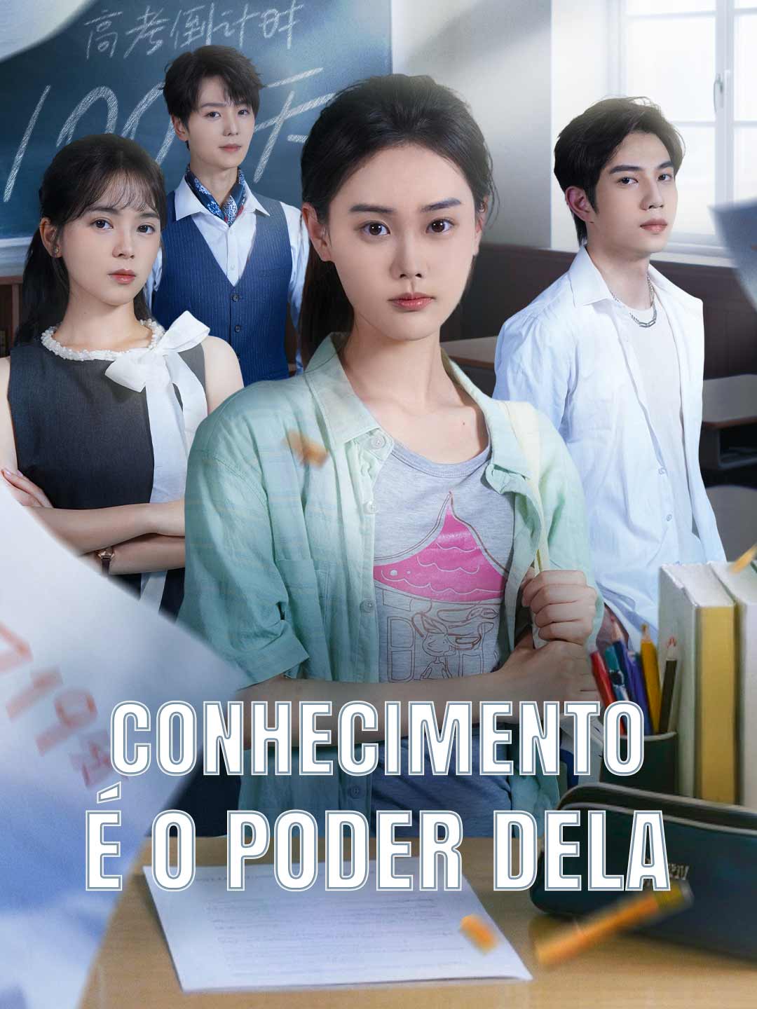 Capa da minissérie Conhecimento É o Poder Dela