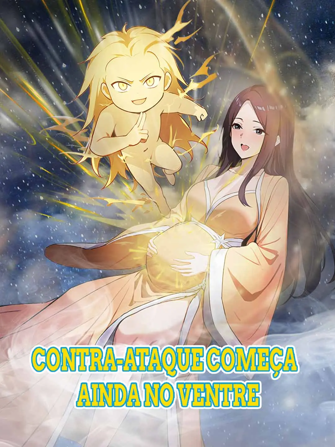 Capa da minissérie Contra-ataque começa ainda no ventre