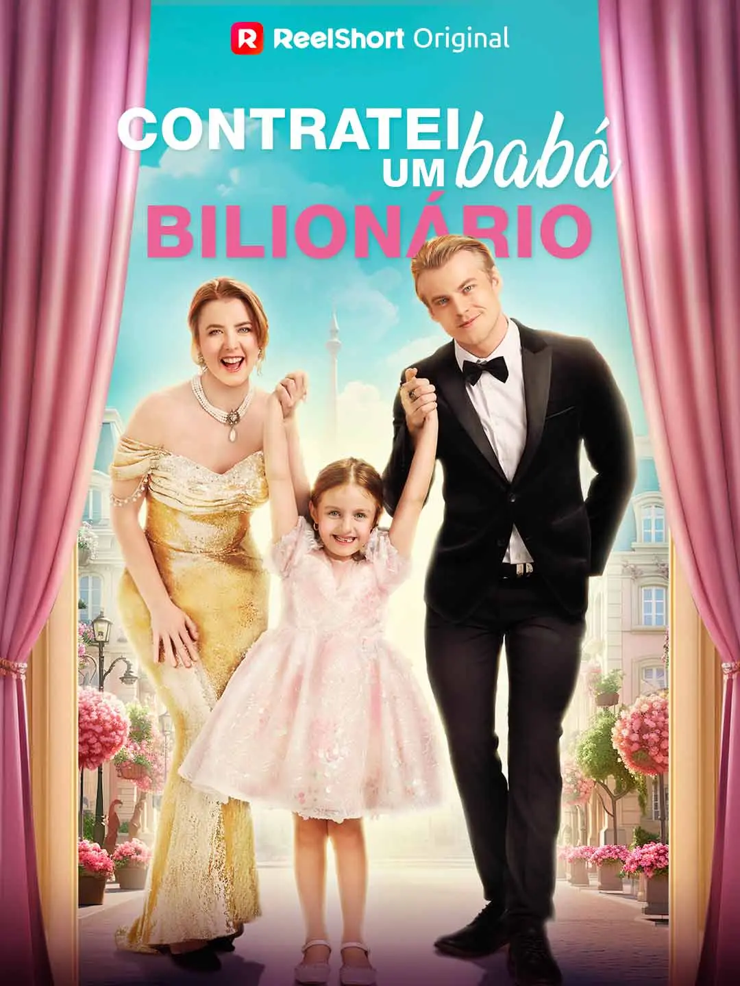 Capa da minissérie Contratei um Babá Bilionário