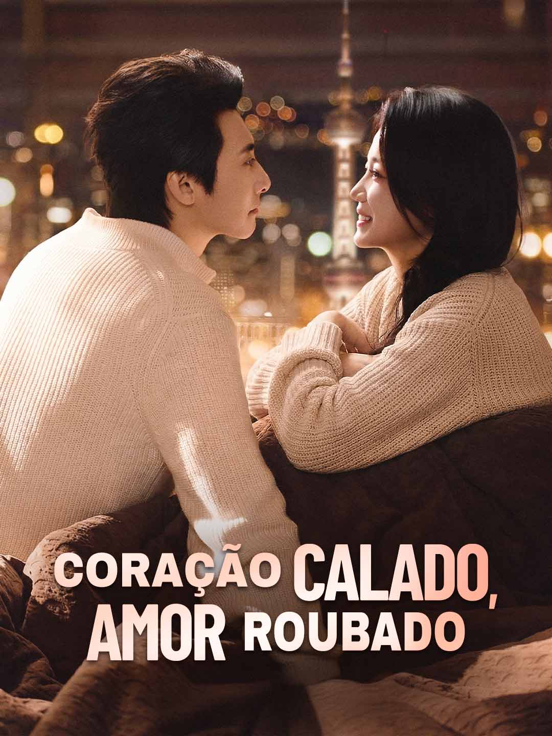 Capa da minissérie Coração Calado, Amor Roubado