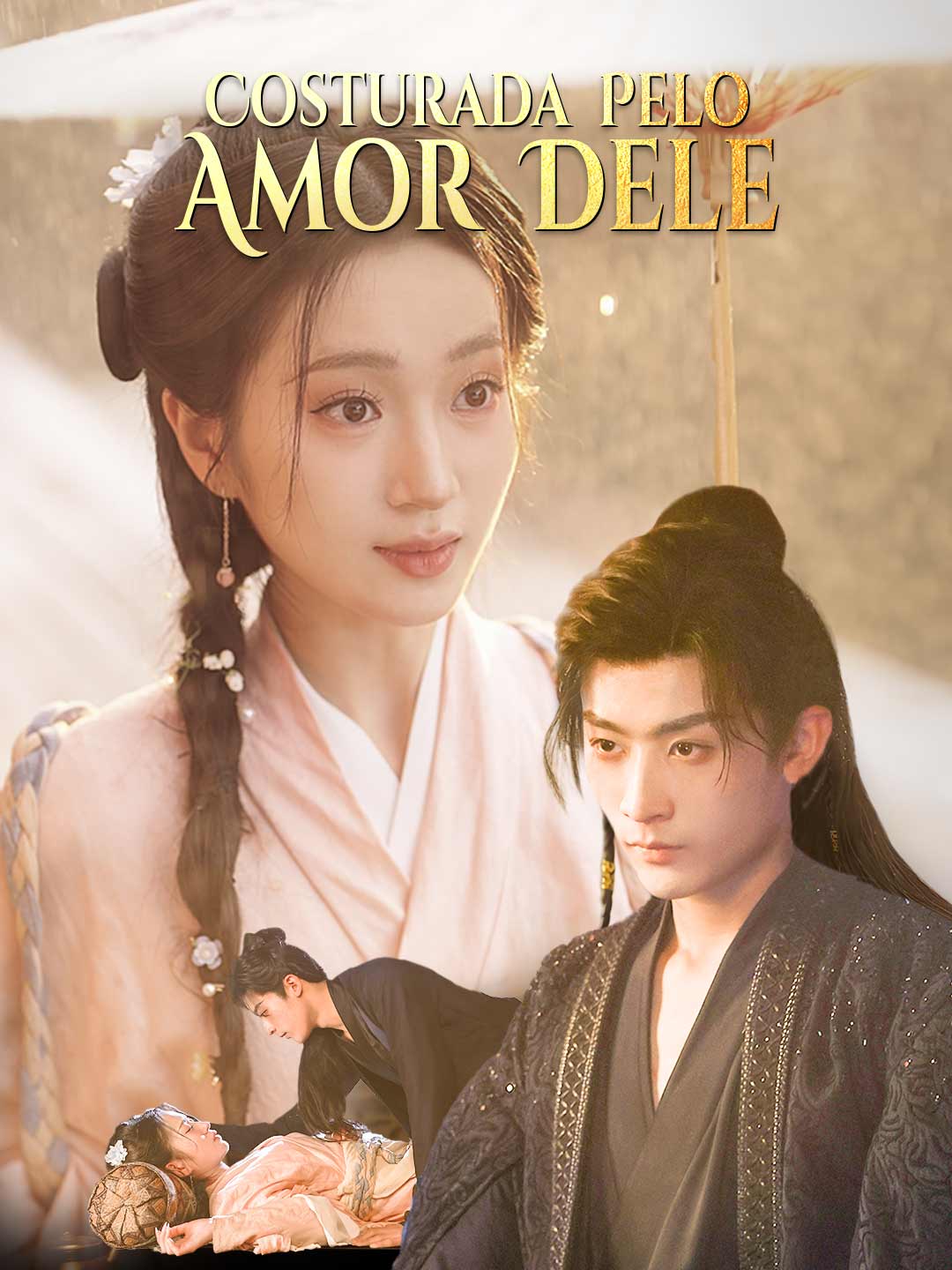Capa da minissérie Costurada Pelo Amor Dele