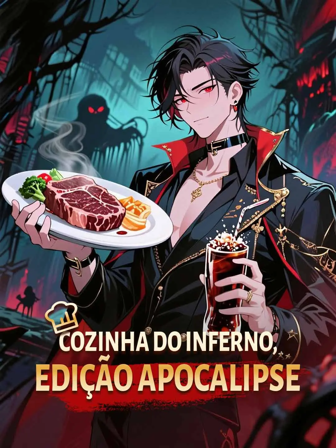 Capa da minissérie Cozinha do inferno, edição apocalipse