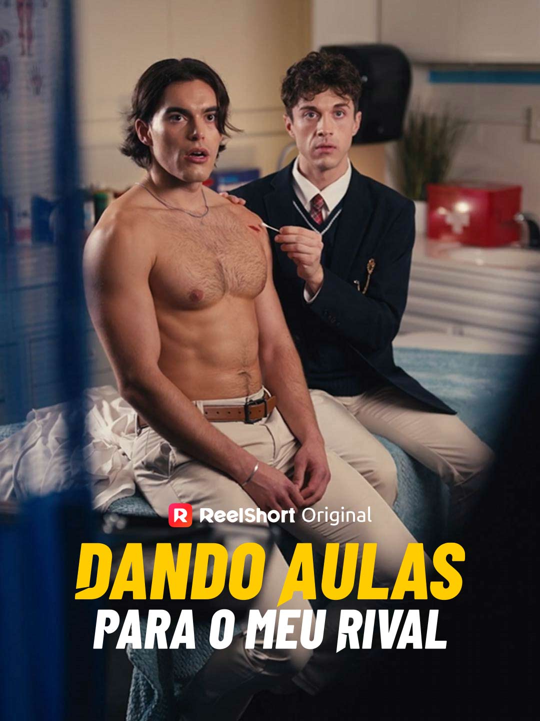 Capa da minissérie Dando aulas para o meu rival