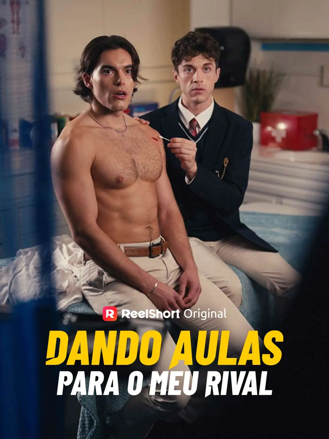 Capa da minissérie Dando aulas para o meu rival