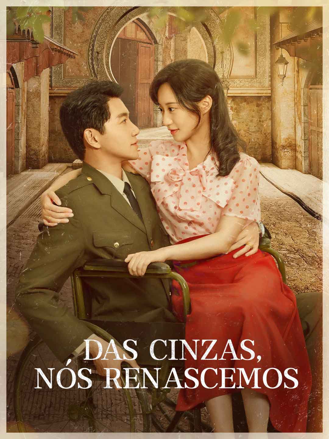 Capa da minissérie Das cinzas, nós renascemos