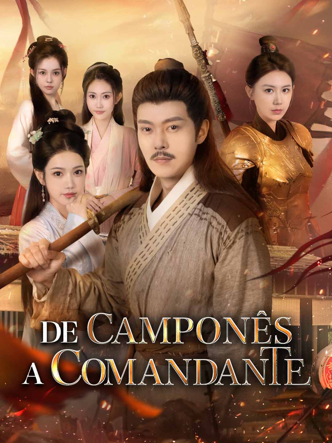 Capa da minissérie De Camponês a Comandante