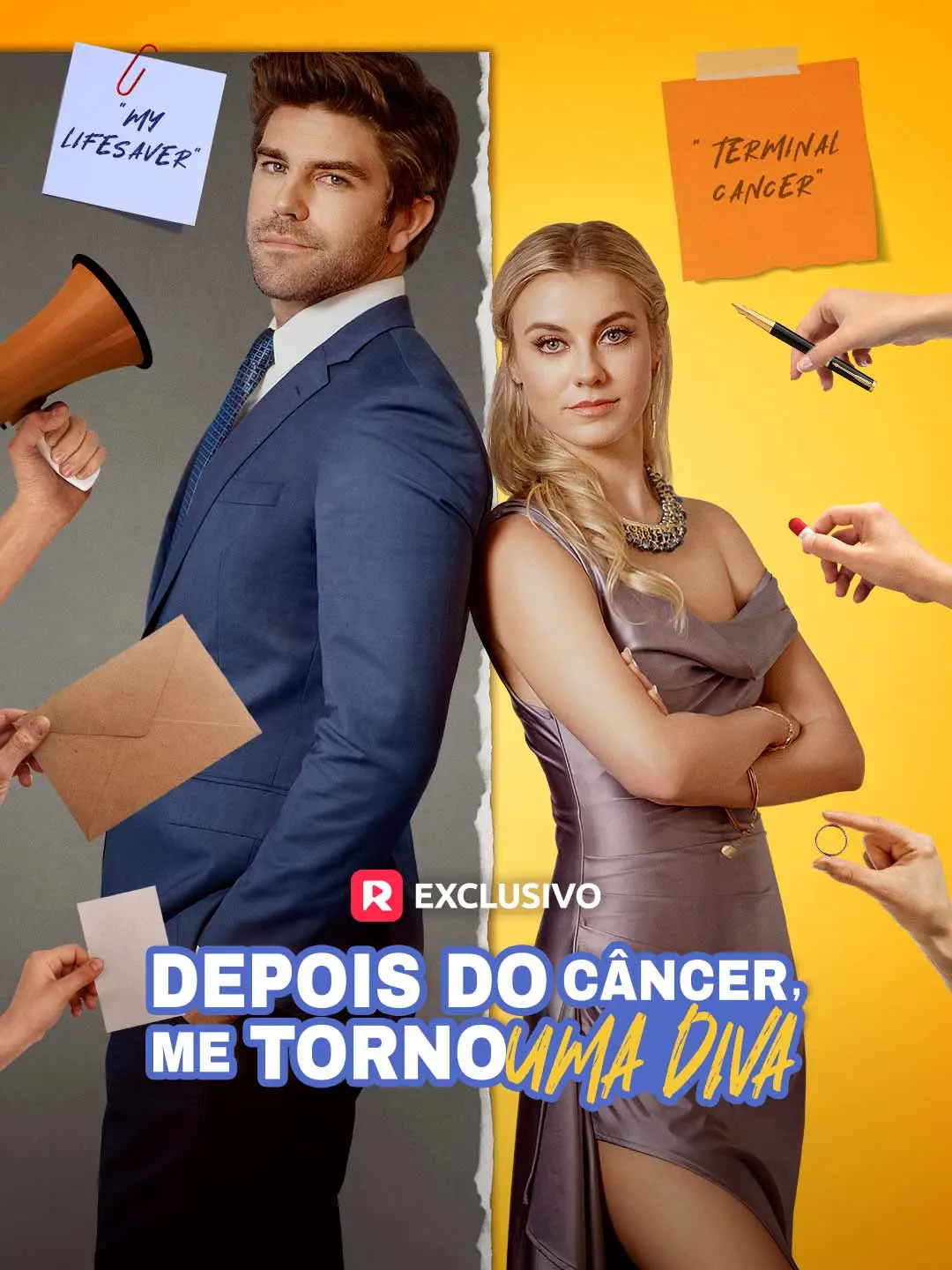 Capa da minissérie Depois do Câncer, Me Torno uma Diva