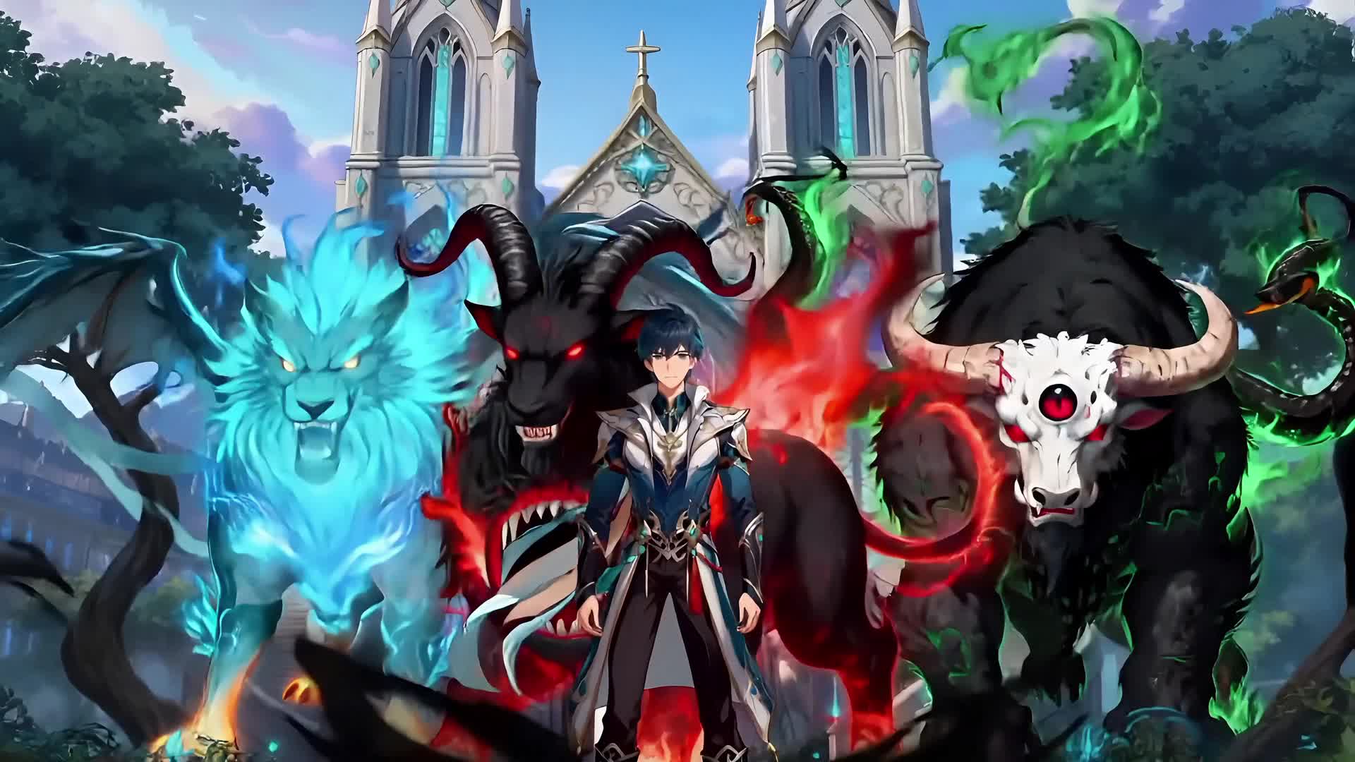 Episódio 13 de Despertam dez feras antigas supremas