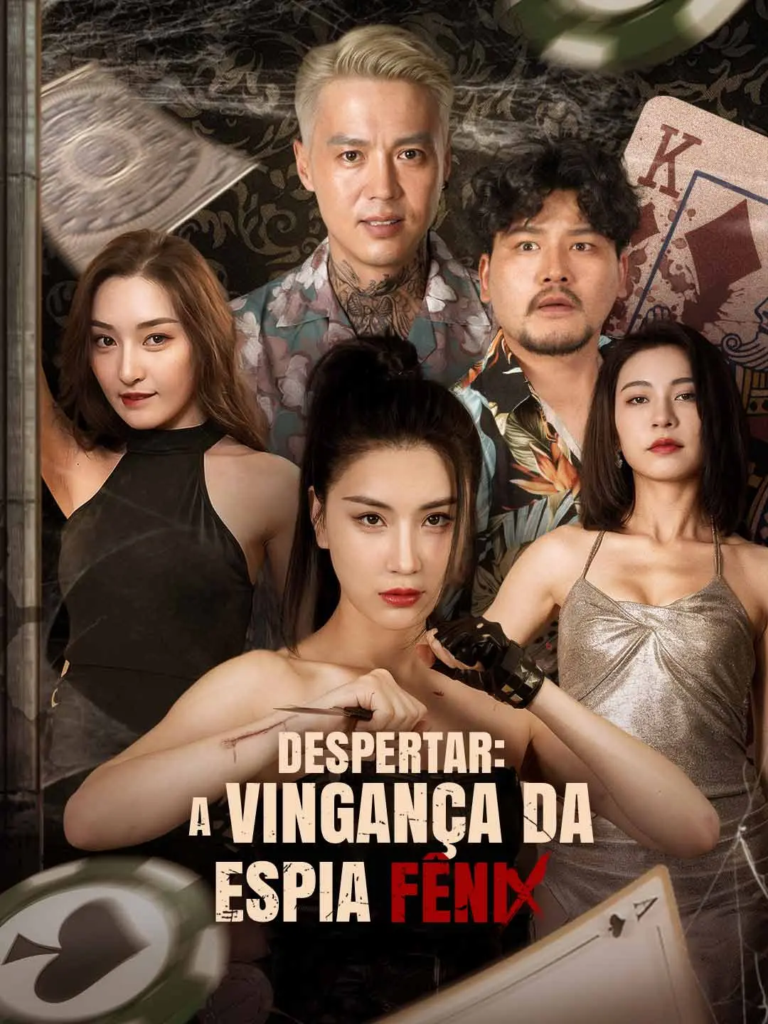 Capa da minissérie Despertar: A Vingança da Espia Fênix