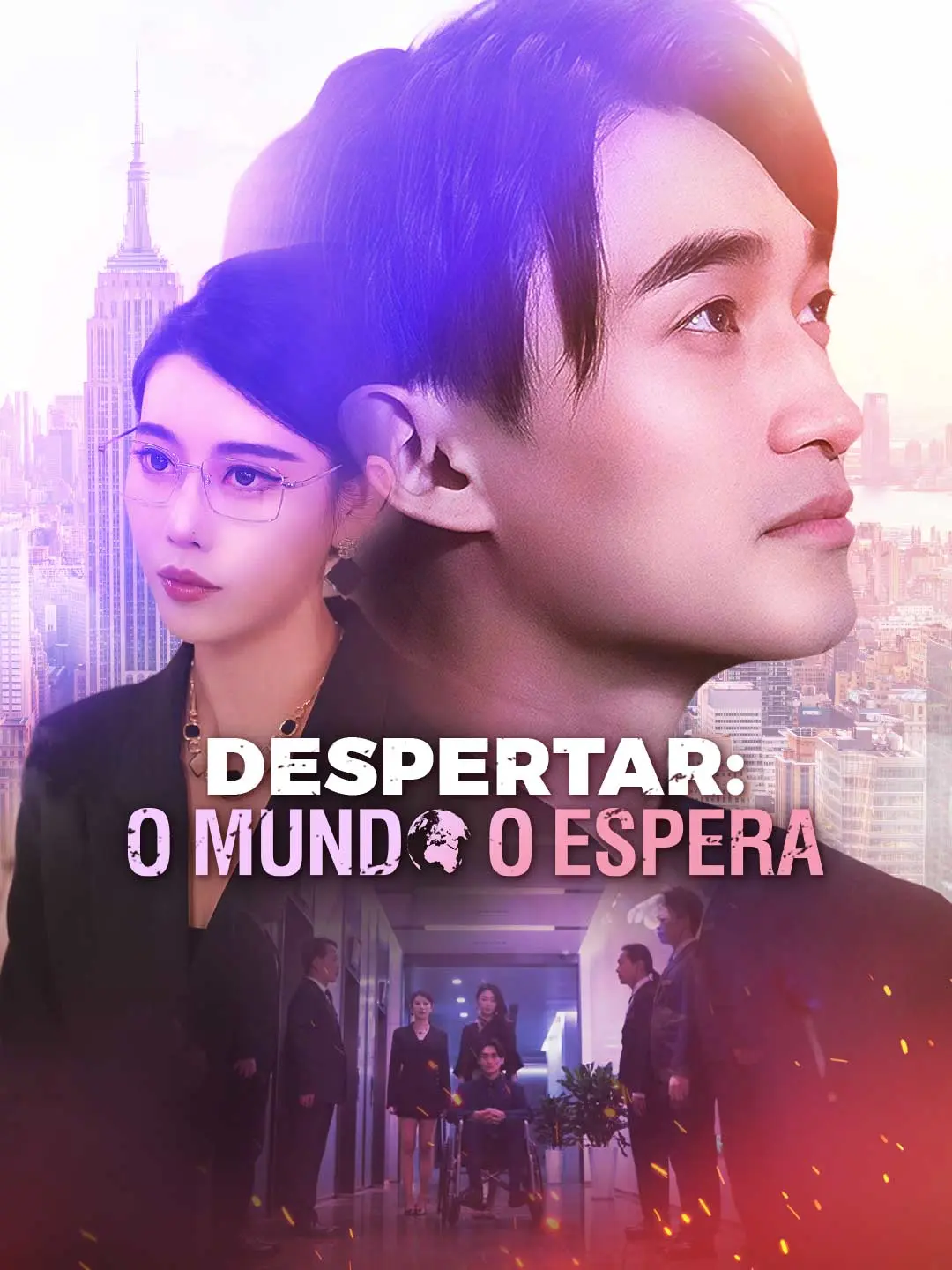 Capa da minissérie Despertar: O Mundo o Espera