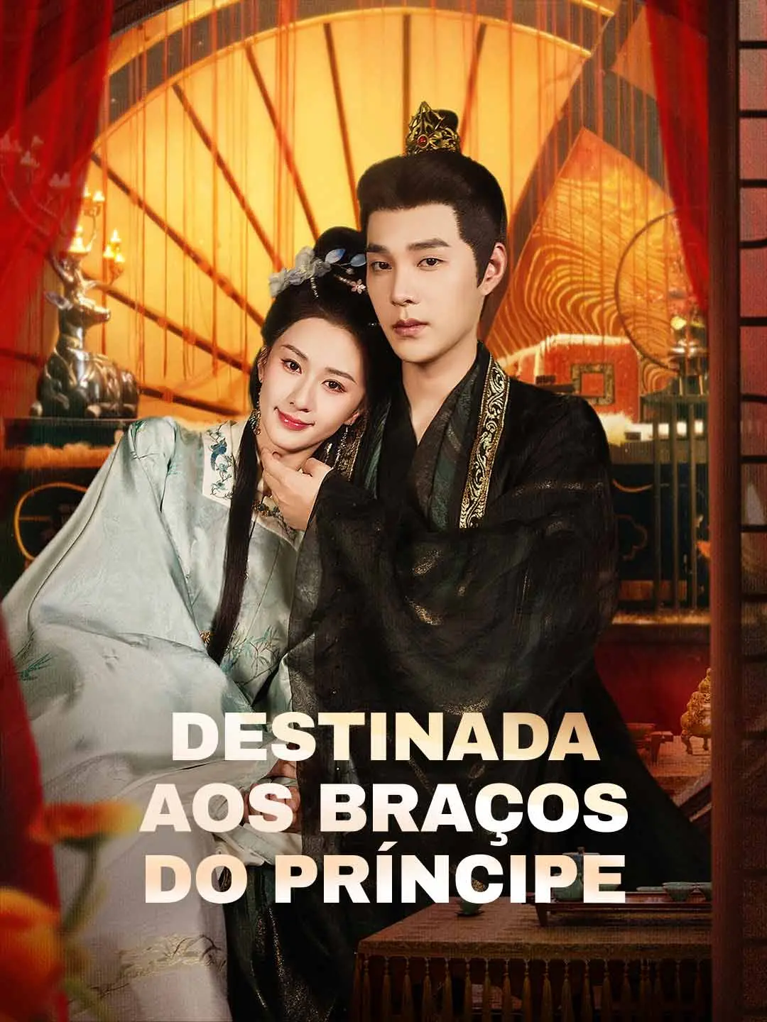 Capa da minissérie Destinada aos braços do príncipe