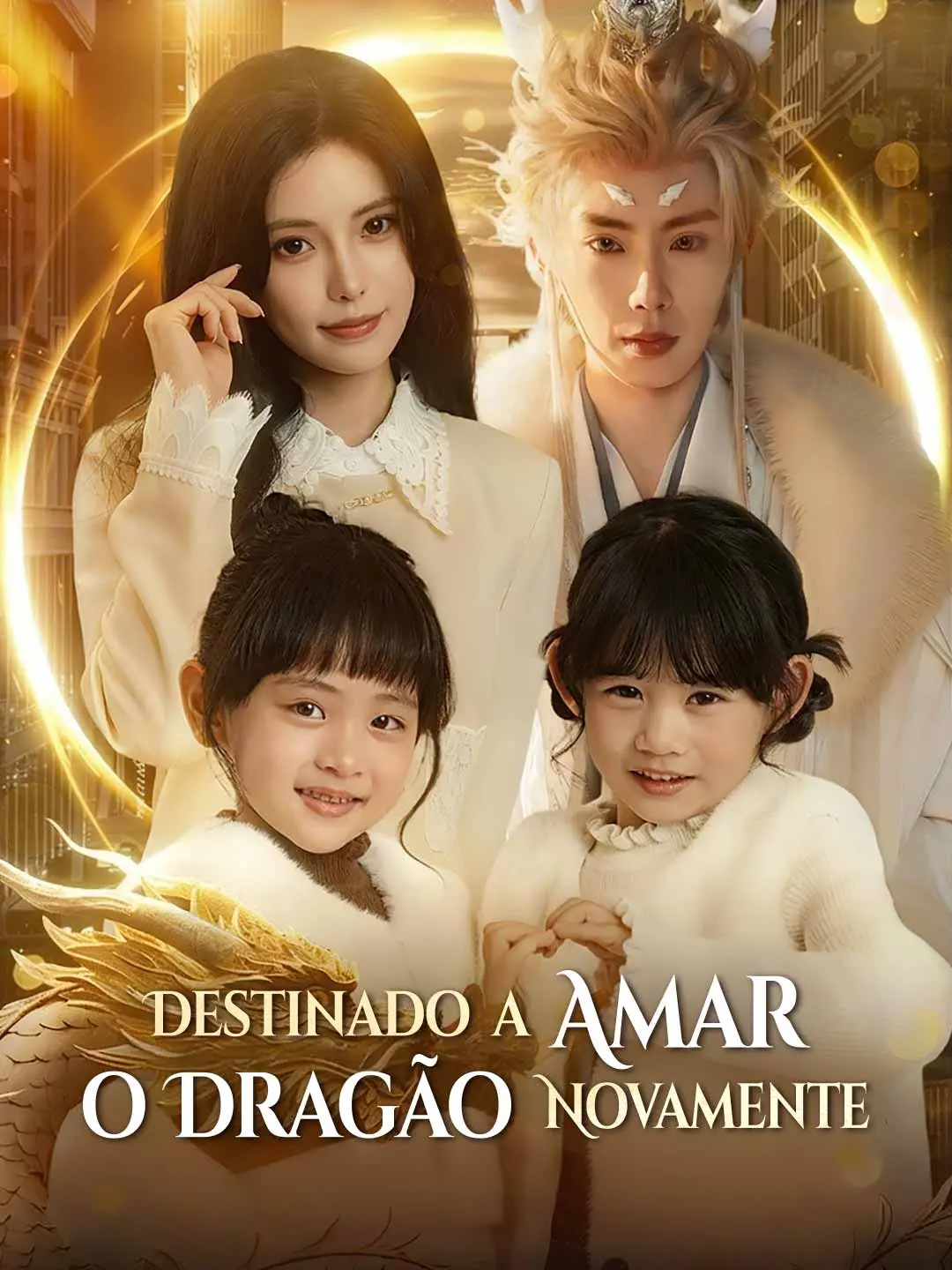 Capa da minissérie Destinado a Amar o Dragão Novamente