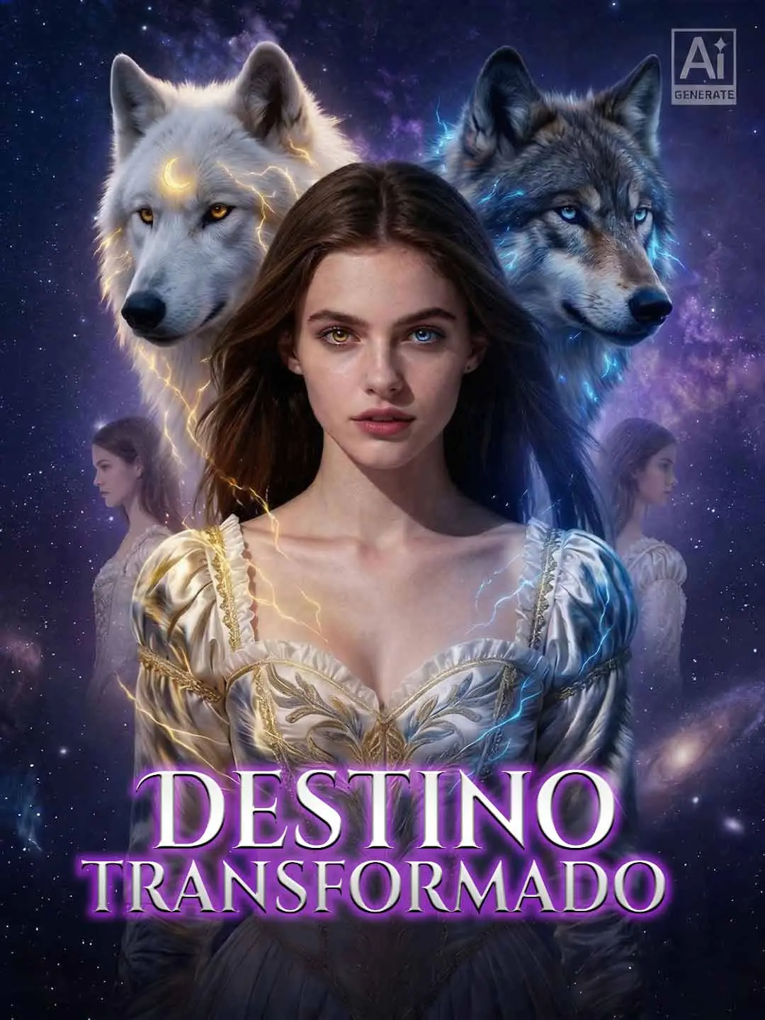 Capa da minissérie Destino transformado