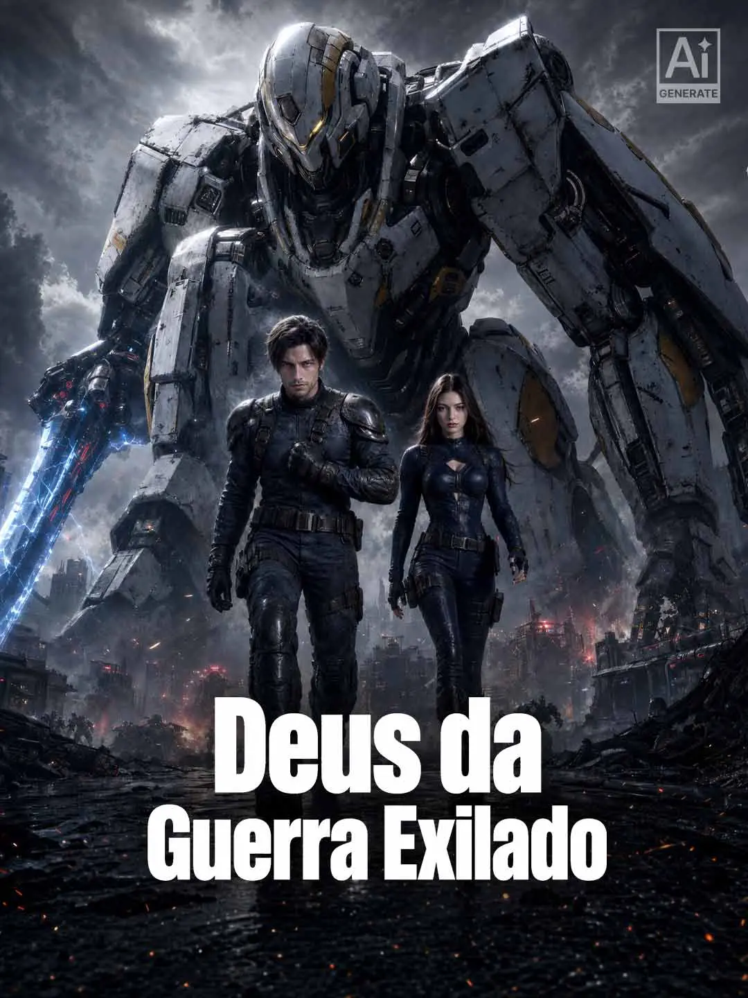 Capa da minissérie Deus da Guerra Exilado