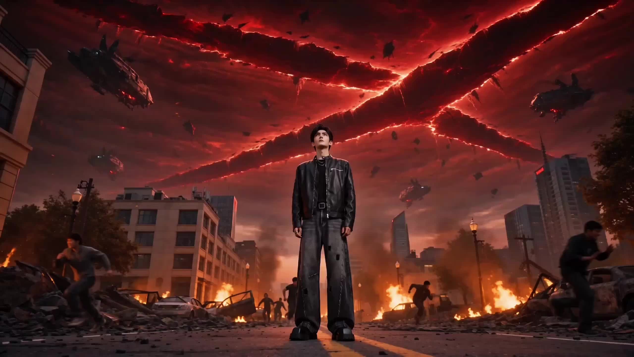 Episódio 1 de Deus Mecha? Eu Destruo Estrelas com as Mãos!