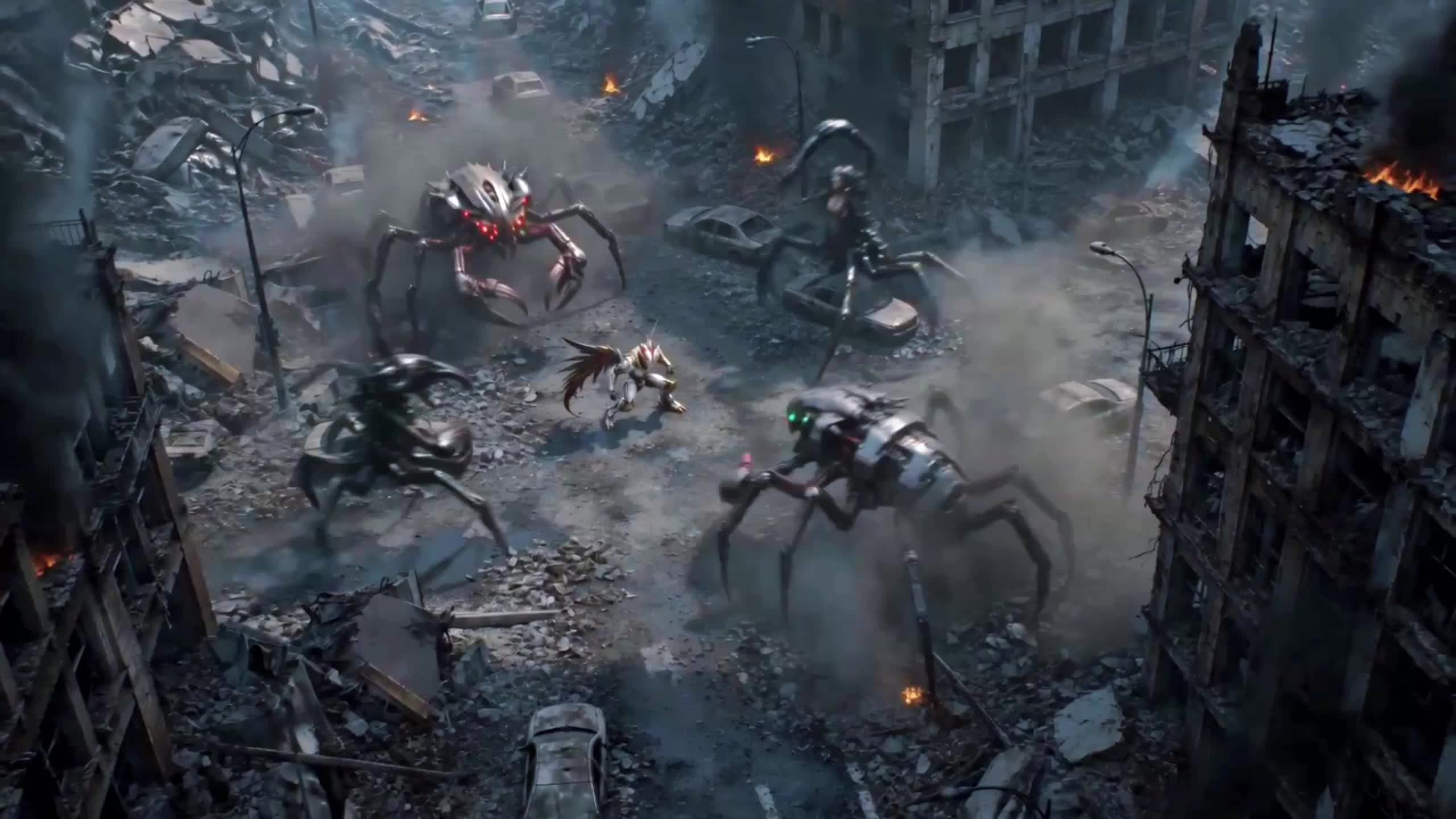 Episódio 5 de Deus Mecha? Eu Destruo Estrelas com as Mãos!