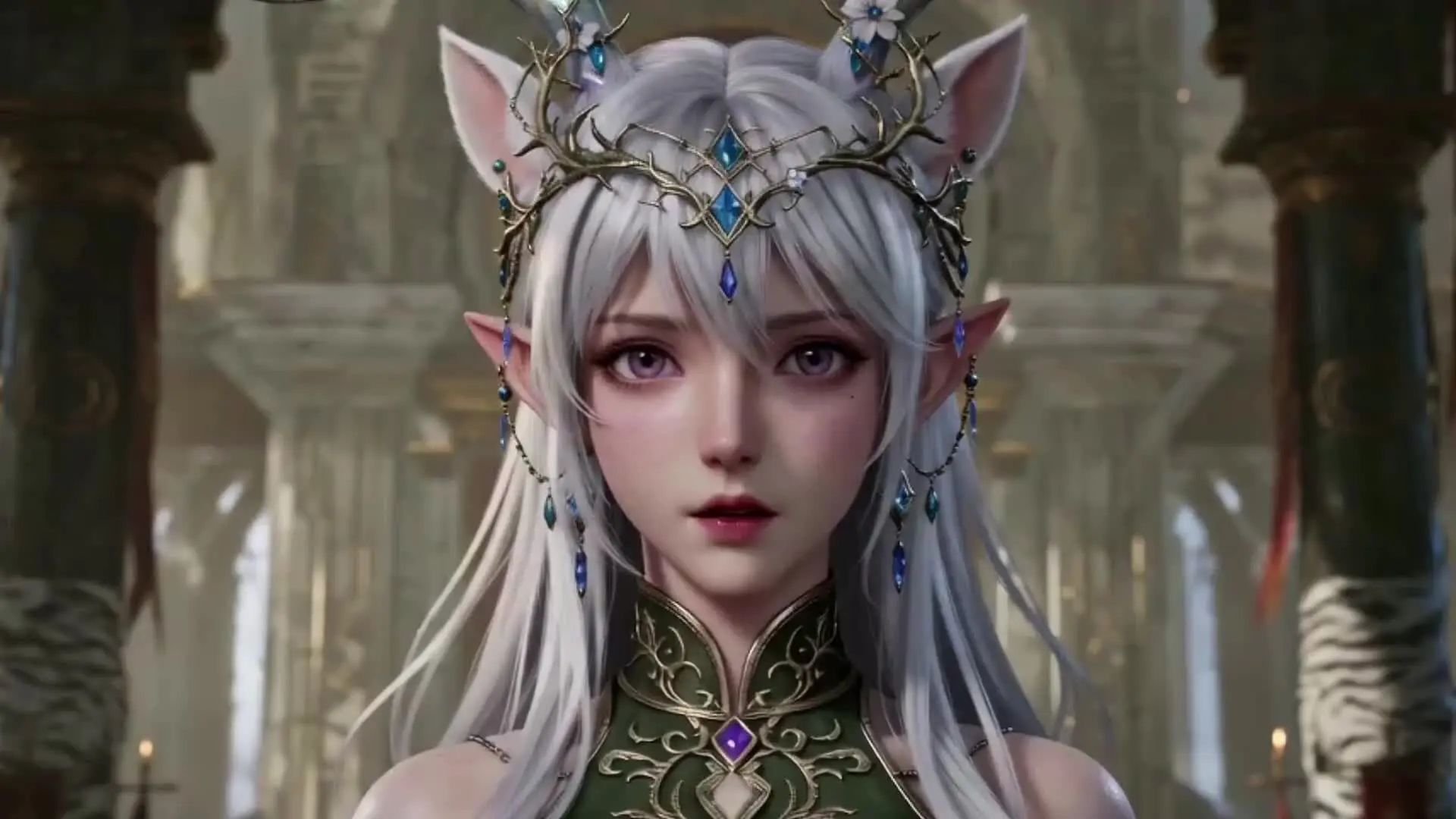 Episódio 67 de Deusa das Nove Cores: Impressiona o Mundo das Feras