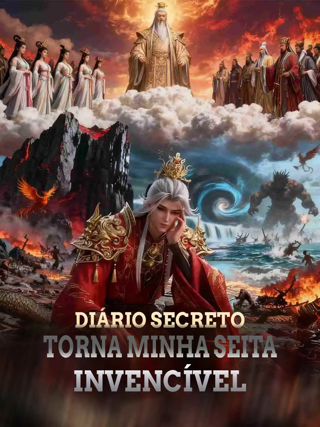 Capa da minissérie Diário secreto torna minha seita invencível