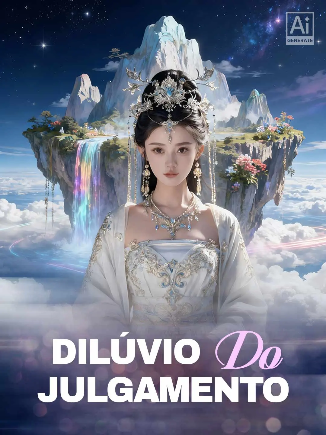 Capa da minissérie Dilúvio do julgamento