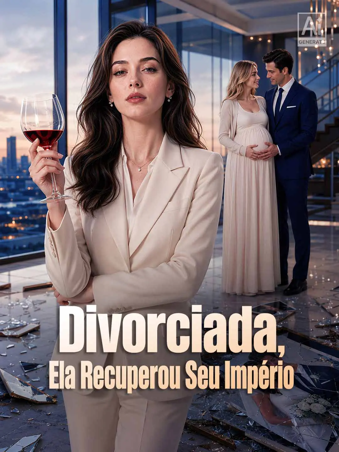Capa da minissérie Divorciada, Ela Recuperou Seu Império