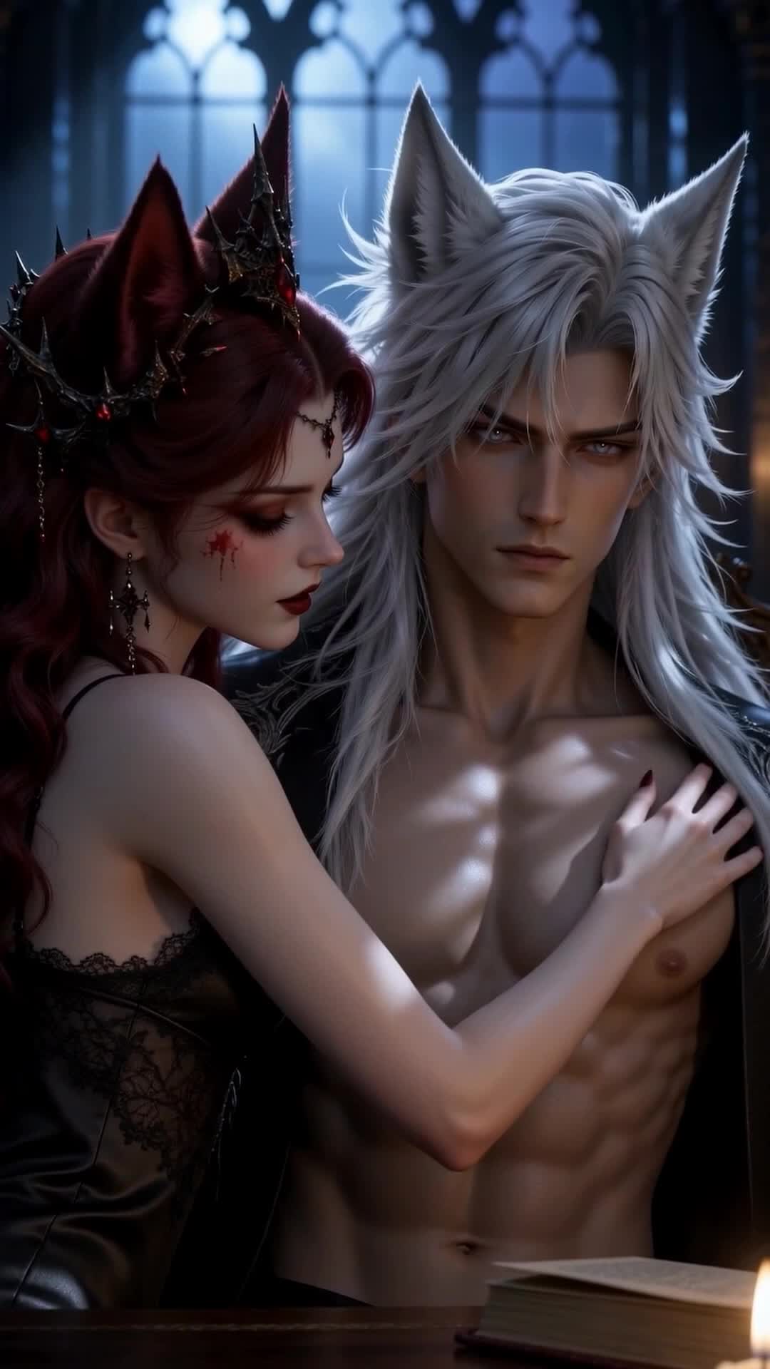 Episódio 38 de Dois Filhotes de Lobo: A Amada Perdida do Rei Alfa Sem Herdeiros