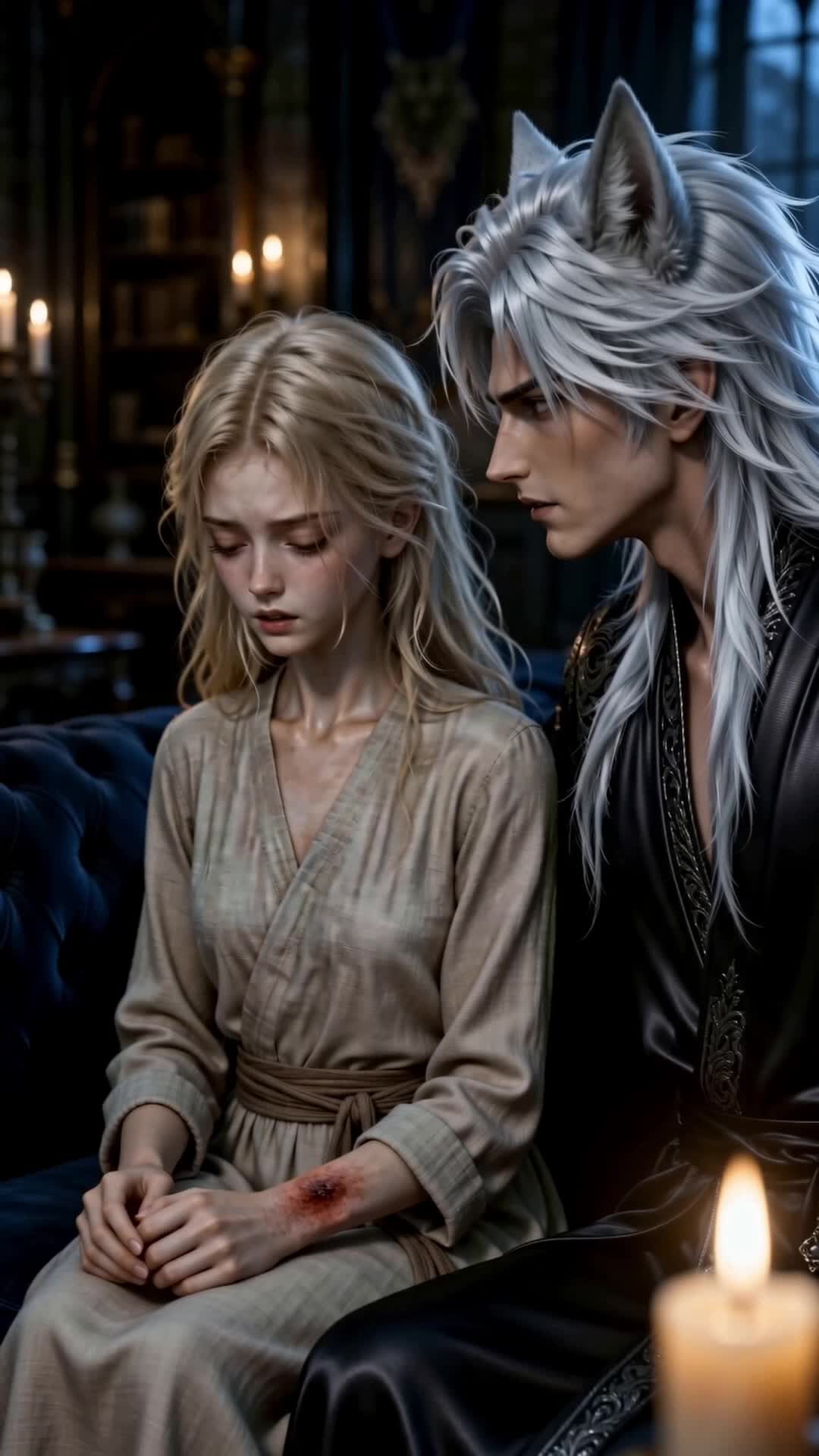 Episódio 52 de Dois Filhotes de Lobo: A Amada Perdida do Rei Alfa Sem Herdeiros
