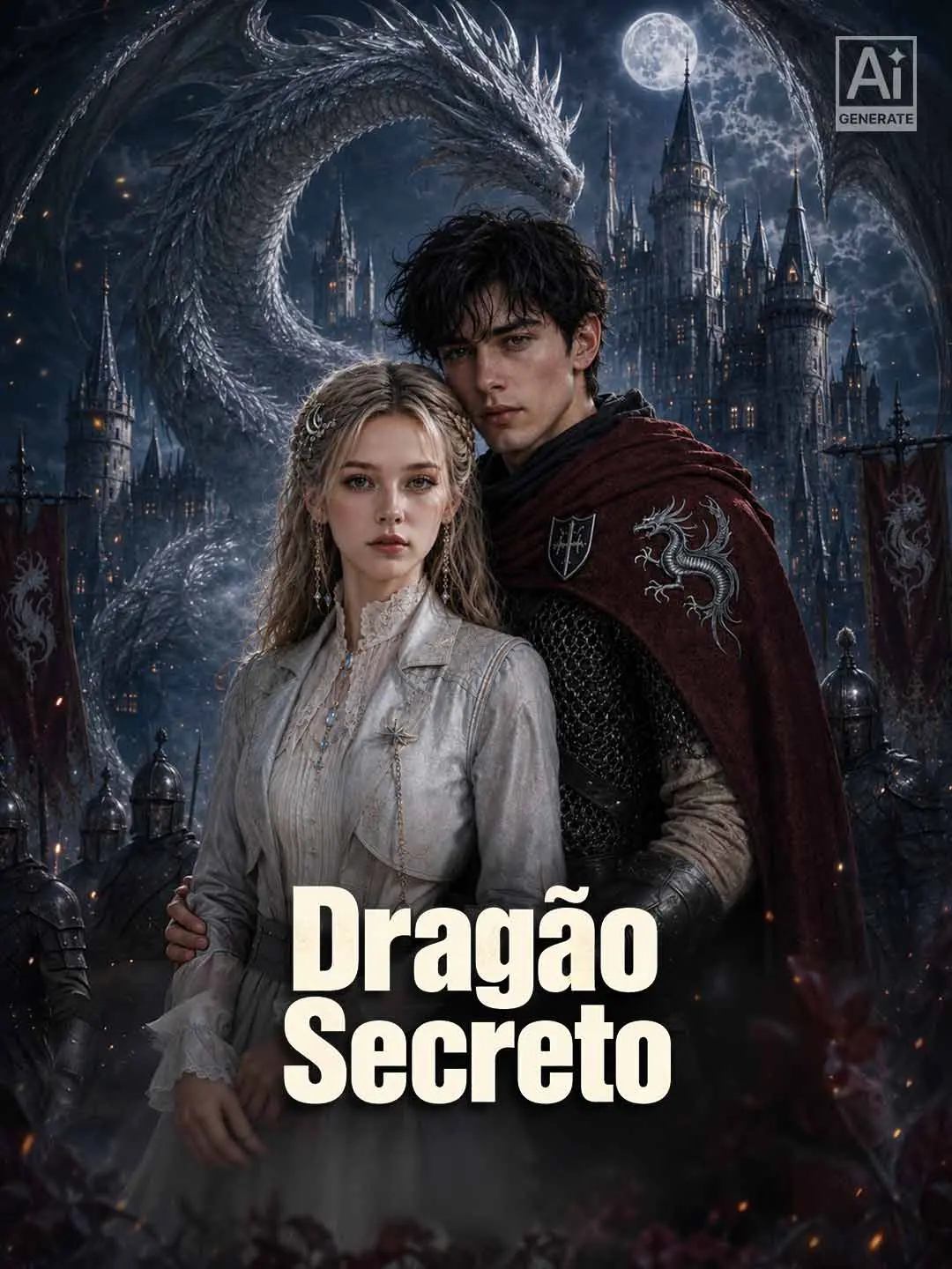 Capa da minissérie Dragão Secreto