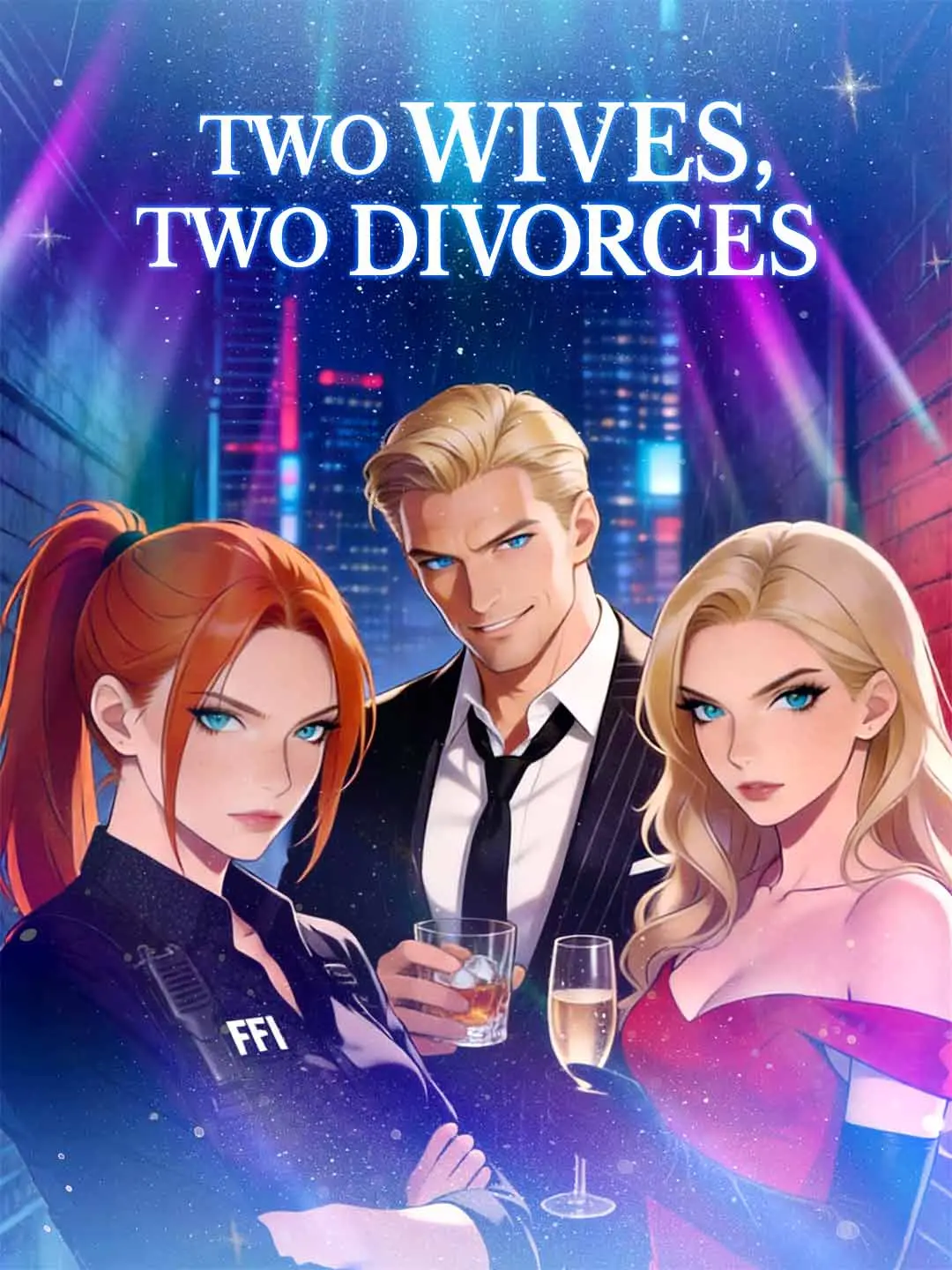 Capa da minissérie Duas Esposas, Dois Divórcios