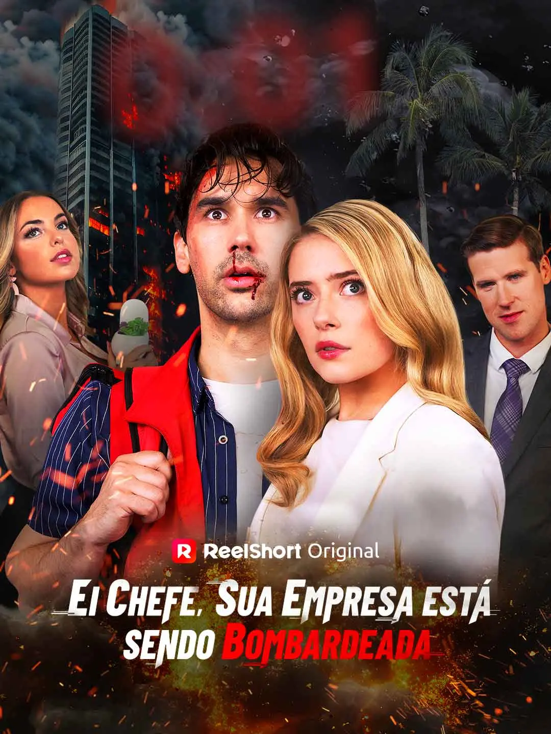 Capa da minissérie Ei Chefe, Sua Empresa Está Sendo Bombardeada