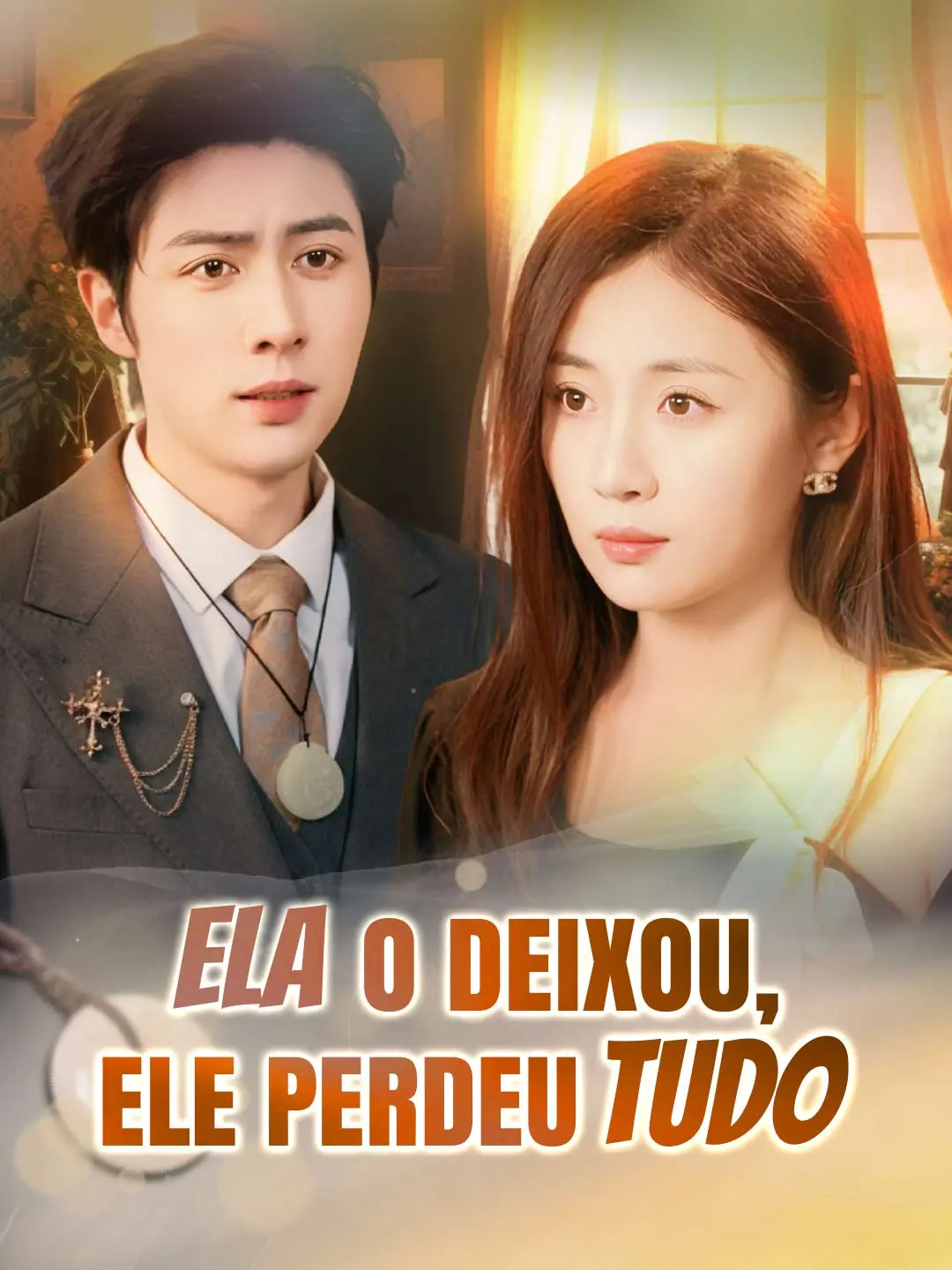 Capa da minissérie Ela o deixou, ele perdeu tudo