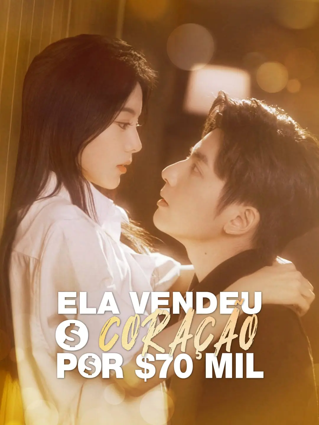 Capa da minissérie Ela Vendeu o Coração por $70 mil