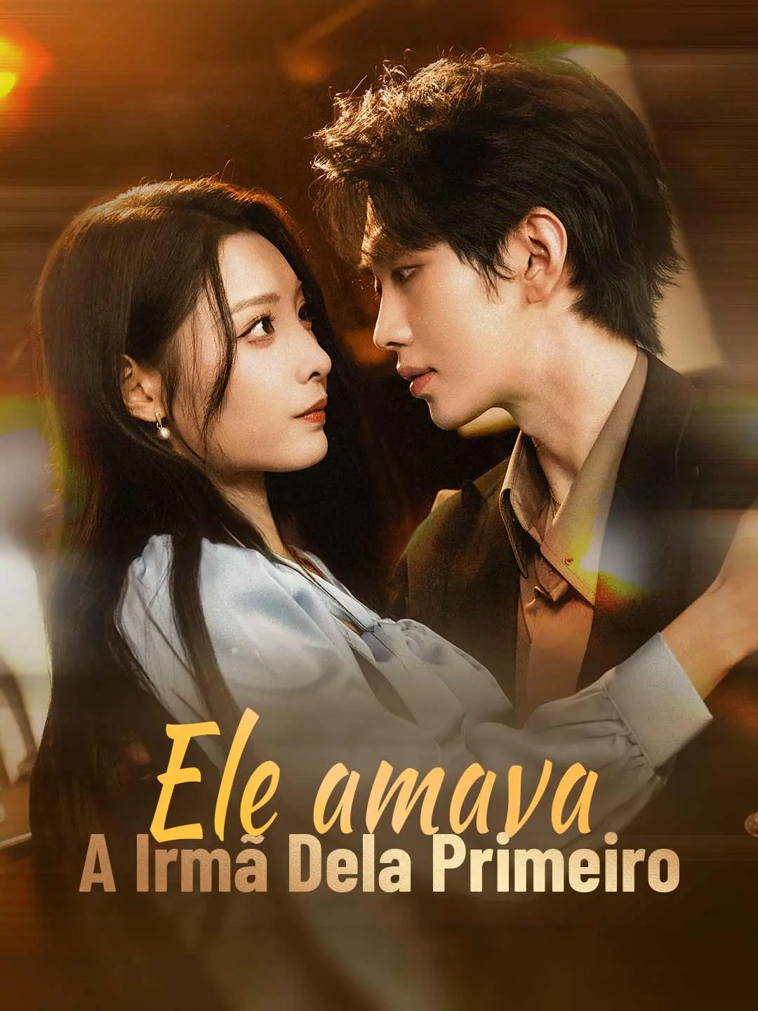 Capa da minissérie Ele amava a irmã dela primeiro