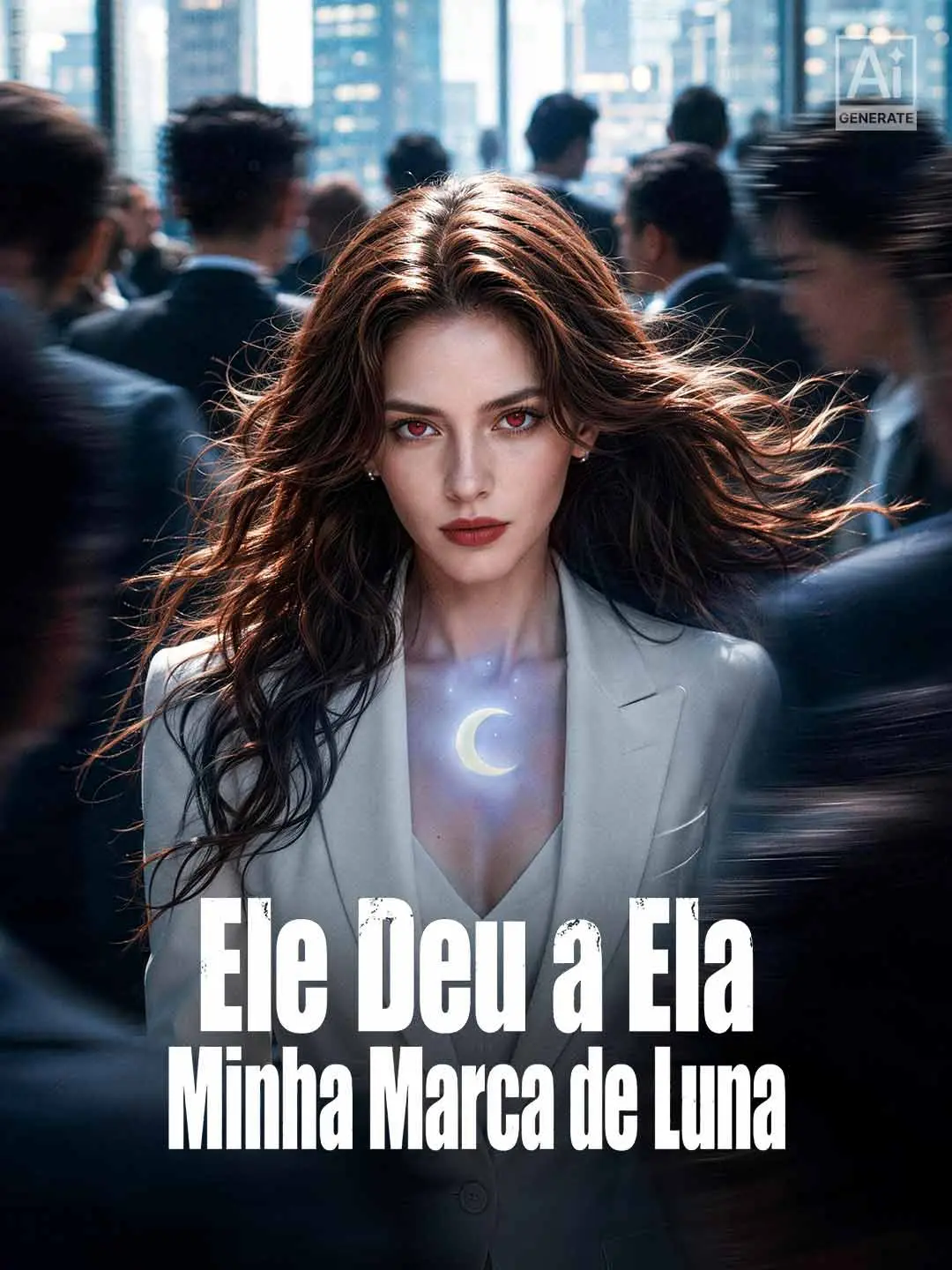 Capa da minissérie Ele Deu a Ela Minha Marca de Luna